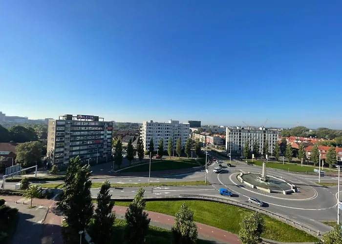 Apartment With City Skyline
